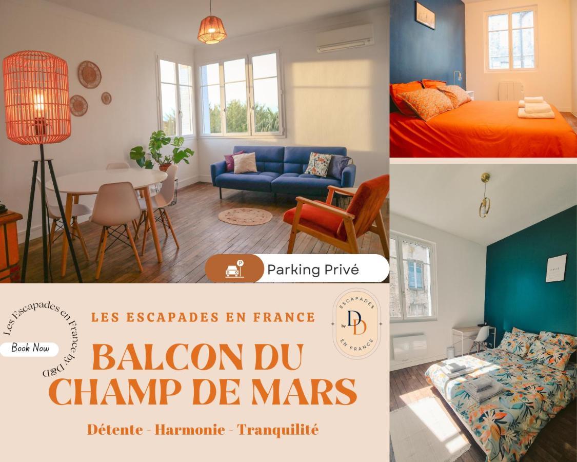 Balcon Du Champ De Mars - #Parking #Air Conditioner #Clim 앙굴렘 외부 사진