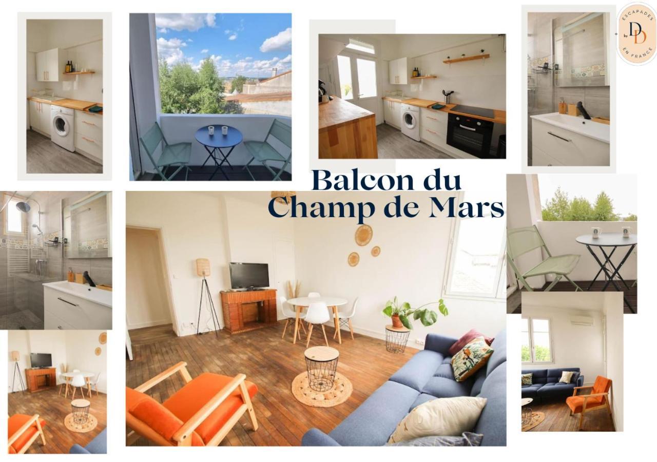 Balcon Du Champ De Mars - #Parking #Air Conditioner #Clim 앙굴렘 외부 사진